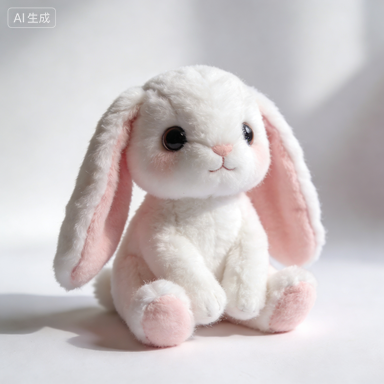 毛绒兔子